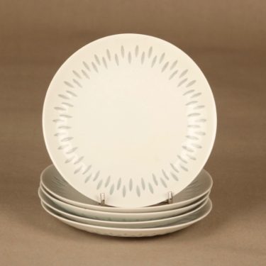 Arabia rice porcelain plate 15.5 cm, 4 pcs designer Friedl Holzer-Kjellberg