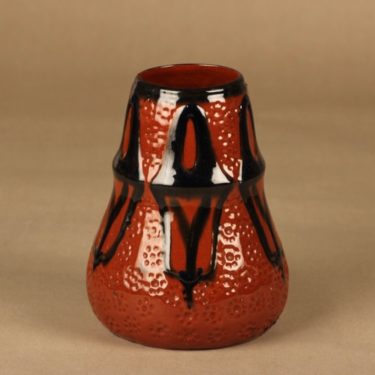 Kupittaan Savi vase, hand-painted designer unknown