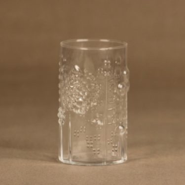 Nuutajärvi Flora glass 20 cl designer Oiva Toikka