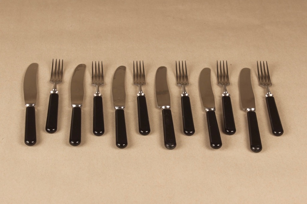 Hackman knifes and forks 6+6 pcs designer