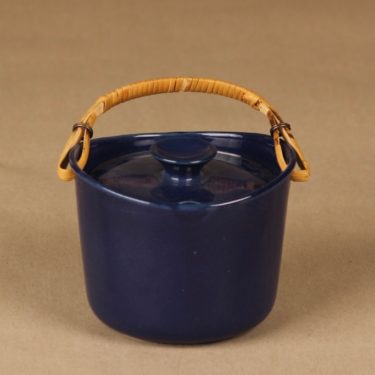 Arabia AL jar with rattan handle designer Ulla Procope