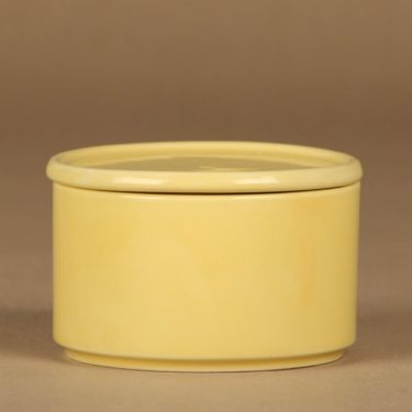 Arabia Kilta jar, yellow designer Kaj Franck