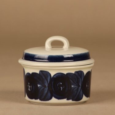 Arabia Anemone sokerikko, käsinmaalattu, suunnittelija Ulla Procope, käsinmaalattu, signeerattu