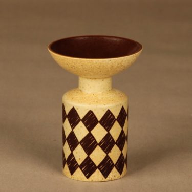 Arabia LL vase, hand-painted designer Annikki Hovisaari