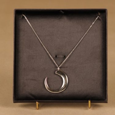 Kultakeskus A Boar's Tooth necklace, silver designer Tapio Wirkkala