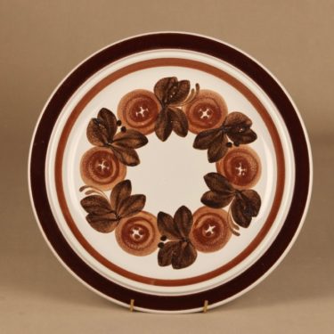 Arabia Rosmarin serving plate, hand-painted designer Ulla Procope