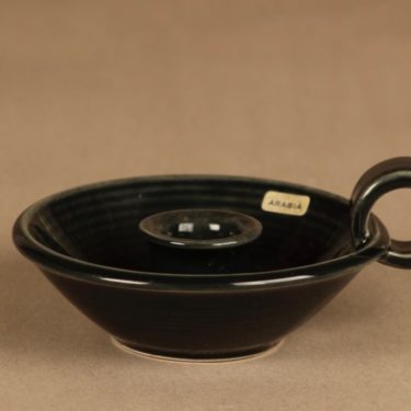 Arabia AK kynttilänjalka, vihreä, suunnittelija tuntematon,