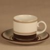 Arabia Pirtti coffee cup and plates (2) designer Raija Uosikkinen 2