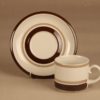 Arabia Pirtti coffee cup and plates (2) designer Raija Uosikkinen 3