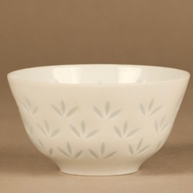Arabia rice porcelain bowl, signed designer Friedl Holzer-Kjellberg