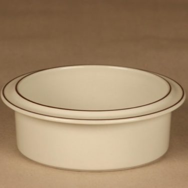 Arabia Fennica bowl, stripe decorative designer Richard Lindh