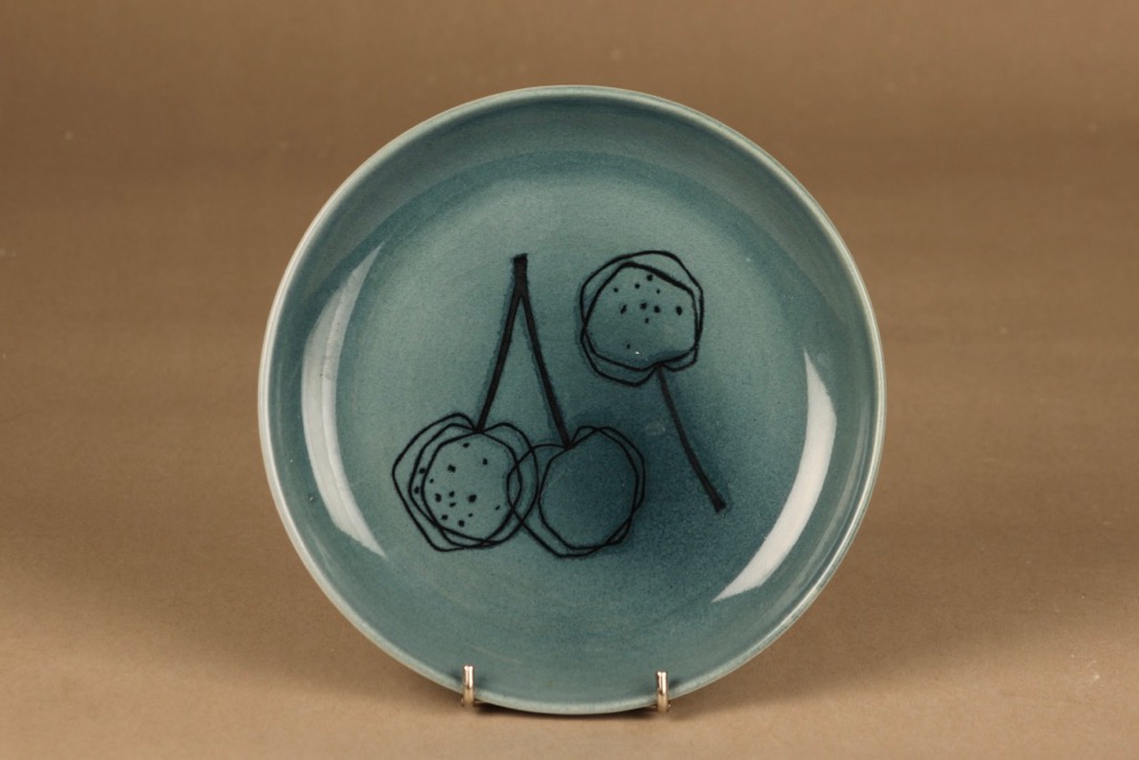 Arabia Palermo lautanen, 25 cm, suunnittelija Dorrit von Fieandt, 25 cm