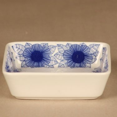 Arabia Malva kulho, sininen, suunnittelija Esteri Tomula, kukka, retro