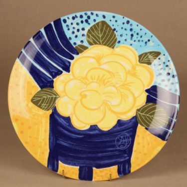 Arabia wall plate, limited edition designer Dorrit von Fieandt