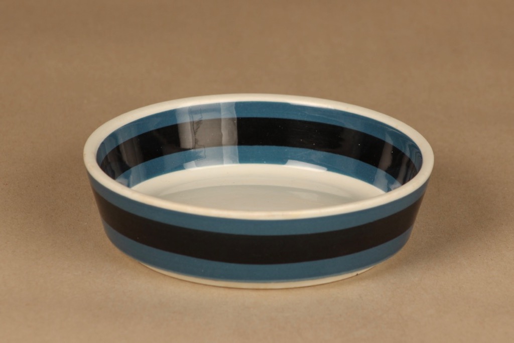 Arabia Kemi bowl, stripe decorative designer Olga Osol