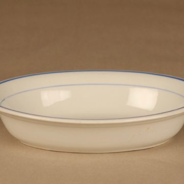 Arabia Väinö bowl, stripe decorative designer unknown