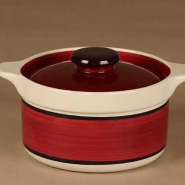 Rörstrand Carmen oven bowl with lid designer Carl-Harry Stålhane