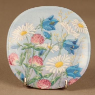 Arabia seinälautanen, Päivänkakkara, suunnittelija Toivo G. Utriainen, Päivänkakkara, kukka, serikuva