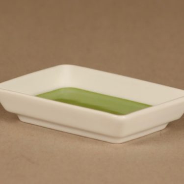 Arabia Convito serving plate, green designer Pia Törnell