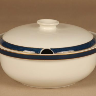 Arabia Ahti serving bowl with lid designer Raija Uosikkinen