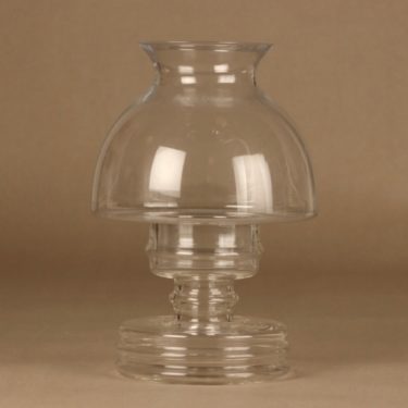 Riihimäen lasi Apollo kynttilälyhty, kirkas, suunnittelija Nanny Still,