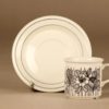 Arabia Krokus mocca cup and plates(2) designer Esteri Tomula 3