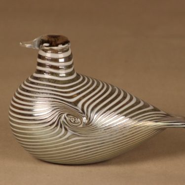 Nuutajärvi lintu , Alli, suunnittelija Oiva Toikka, Alli, signeerattu