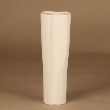 Arabia Zone maljakko, valkoinen, suunnittelija Kristina Riska,