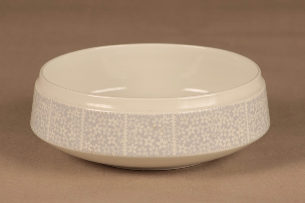 Arabia Pitsi bowl, gray designer Raija Uosikkinen