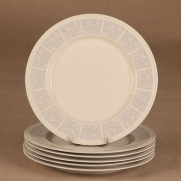 Arabia Pitsi plate 20 cm, 6 pcs designer Raija Uosikkinen