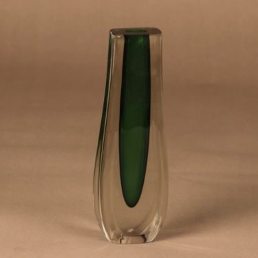 Kumela maljakko, signeerattu, suunnittelija Armando Jacobino, signeerattu