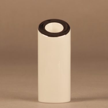 Arabia Elegia 3 kynttilänjalka, Platina, suunnittelija Heikki Orvola, Platina