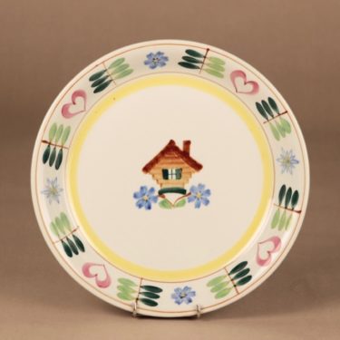 Arabia Pirtti serving plate, hand-painted designer Svea Granlund