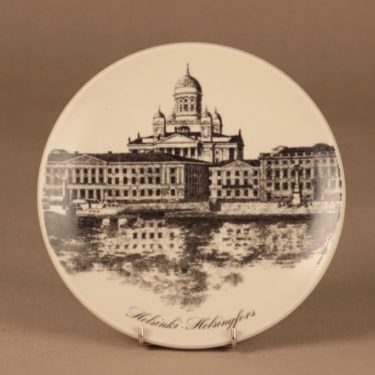 Arabia Helsinki seinälautanen, tilaustyö, suunnittelija , tilaustyö, Helsinki, Stockmann