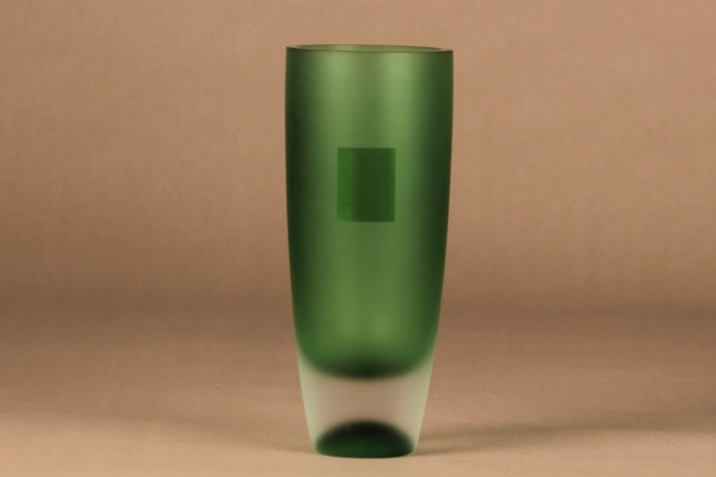 JL-lasi vase, numbered designer Jaakko Liikanen