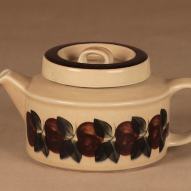 Arabia Ruija tea pot, hand-painted designer Raija Uosikkinen