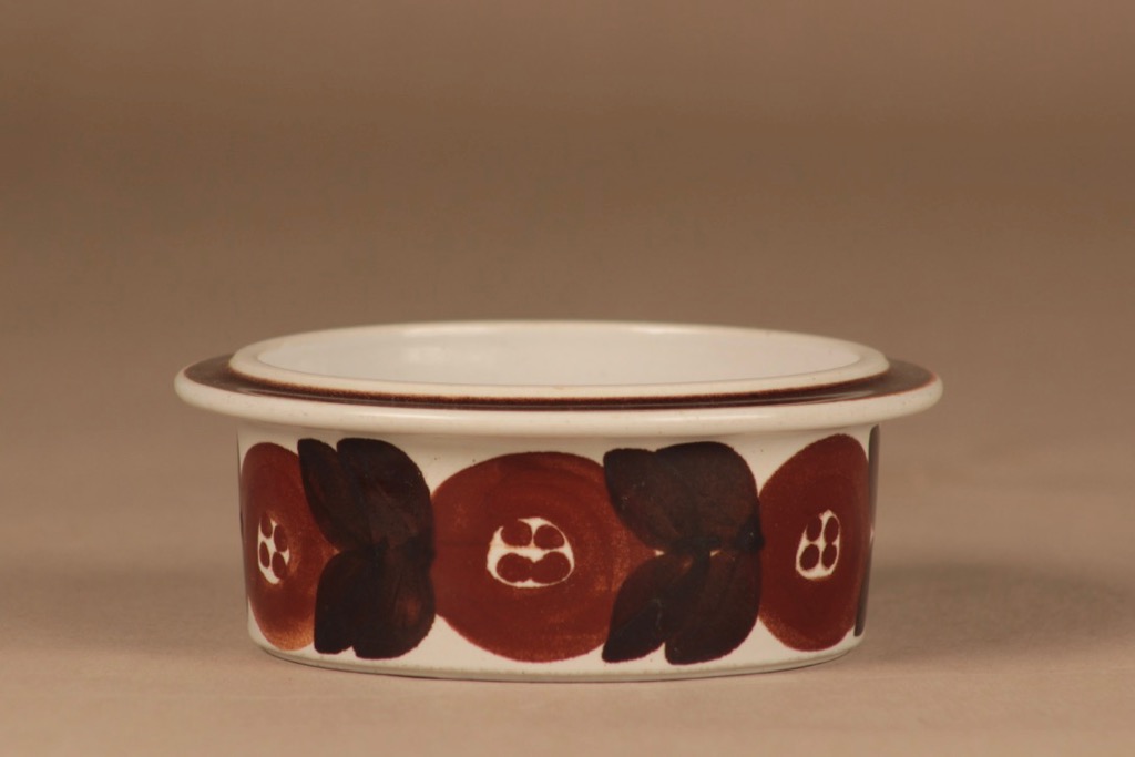 Arabia Rosmarin bowl, hand-painted designer Ulla Procope