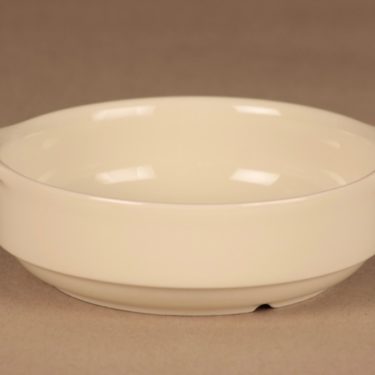 Arabia Kesti soup bowl, white designer Göran Bäck