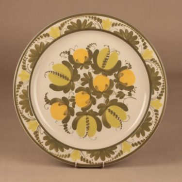 Arabia PW serving plate, hand-painted designer Raija Uosikkinen