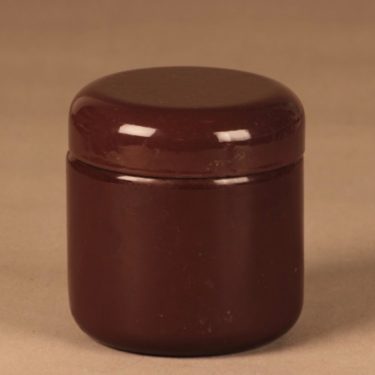 Finel 4111 enamel jar with lid designer Seppo Mallat