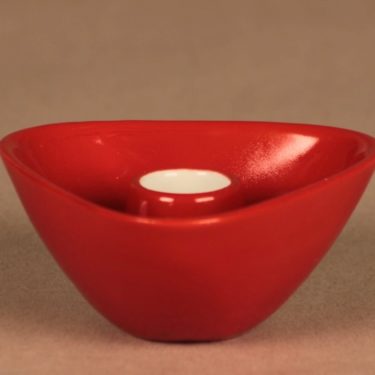 Arabia AO candle holder, triangle designer Ulla Procope