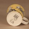 Arabia Moomin mug Moomin mamma yellow designer Tove Slotte-Elevant 4