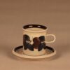 Arabia Ruija coffee cup, hand-painted 6 pcs designer Raija Uosikkinen 2