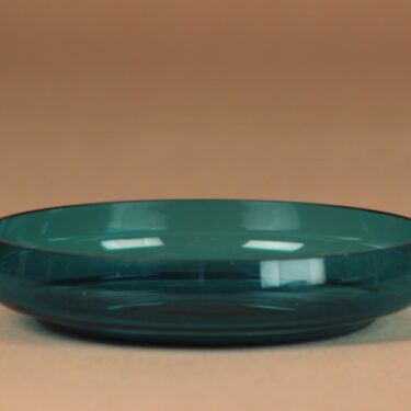 Riihimäen lasi Pomona lautanen, 13.5 cm, suunnittelija Helena Tynell, 13.5 cm