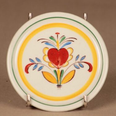 Arabia Allmoge decorative plate, hand-painted designer