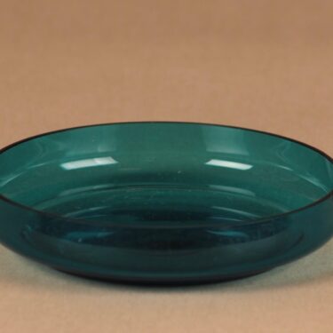 Riihimäen lasi Pomona lautanen, 13.8 cm, suunnittelija Helena Tynell, 13.8 cm