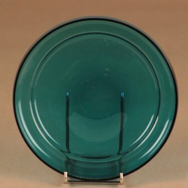 Riihimäen lasi Pomona lautanen, 17.5 cm, suunnittelija Helena Tynell, 17.5 cm