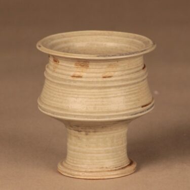 Arabia art ceramic vase, signed designer Annikki Hovisaari