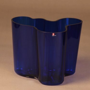 Iittala Aalto-Collections vase, signed, numbered designer Alvar Aalto