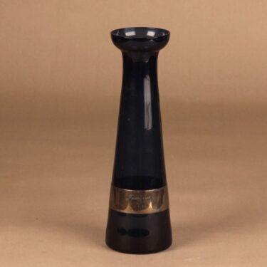 Nuutajärvi maljakko, tummansininen, suunnittelija ,